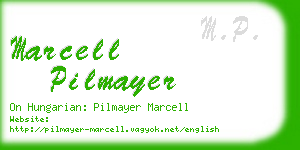 marcell pilmayer business card